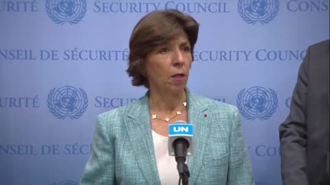 France and Ukraine on Ukraine - Security Council Stakeout | United Nations