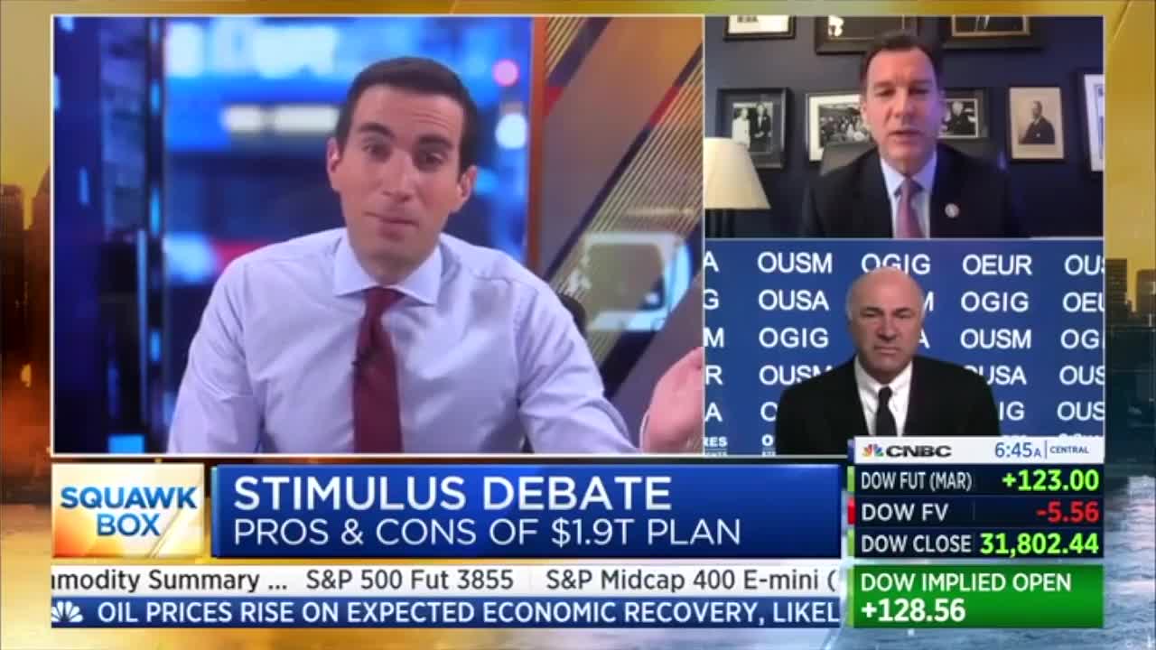 Shark O'Leary explodes on the waste in the Democrat Covid Bill