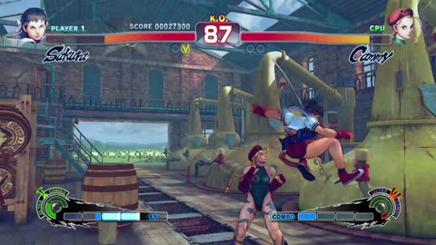 Sakura vs Cammy