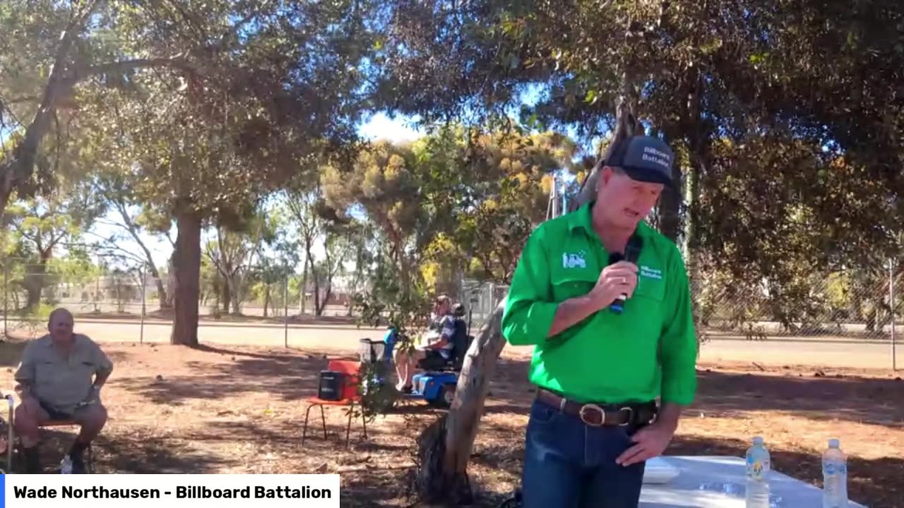 Farmers Under Attack - Meeting at Katanning, WA - Billboard Battalion 19/4/24