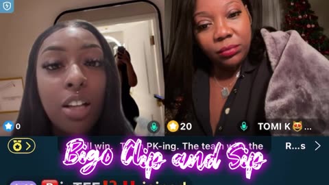 DreBaby/TomiKay/Diamond live reaction to Shy Girl doing interview w/Empress 1/7/24 #bigoclipandsip