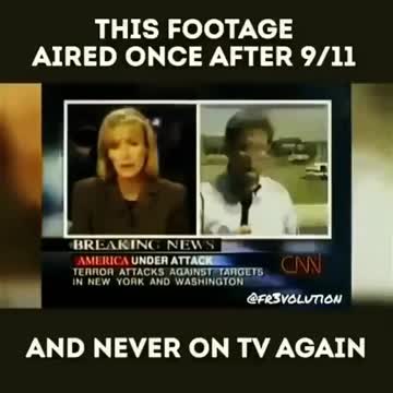 This Footage Aired Once After 911 and never on TV again