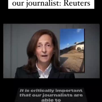 ►🔴 ◾️Reuters investigation: An Israeli tank crew killed a Reuters journalist