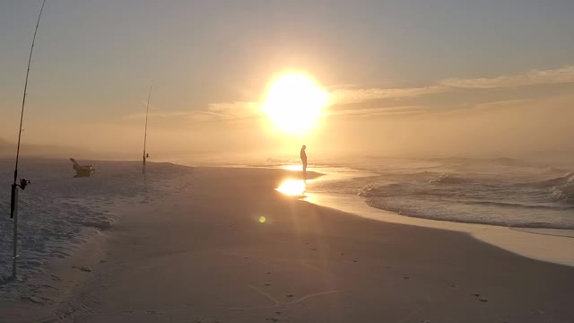 Winter Sunrise in Blue Mountain Beach