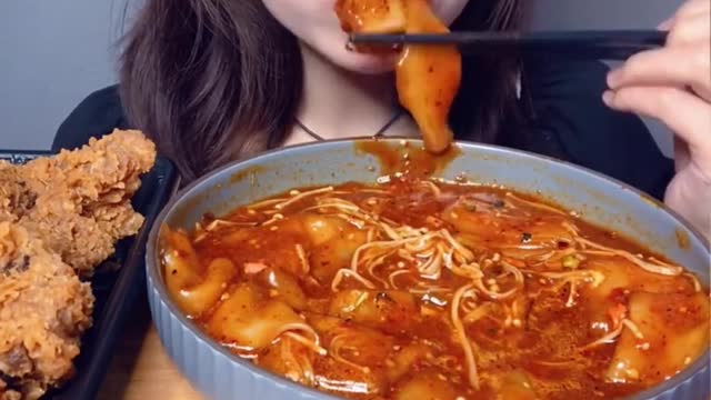 ASMR Mukbang Eating, Delicious Food Eating, Asian Primitive Eating show #shorts #AsmrEating (9)