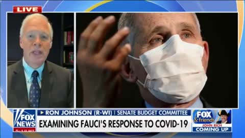 Sen. Ron Johnson Pledges to Hold Fauci Accountable for the Societal Damage Caused by His Policies