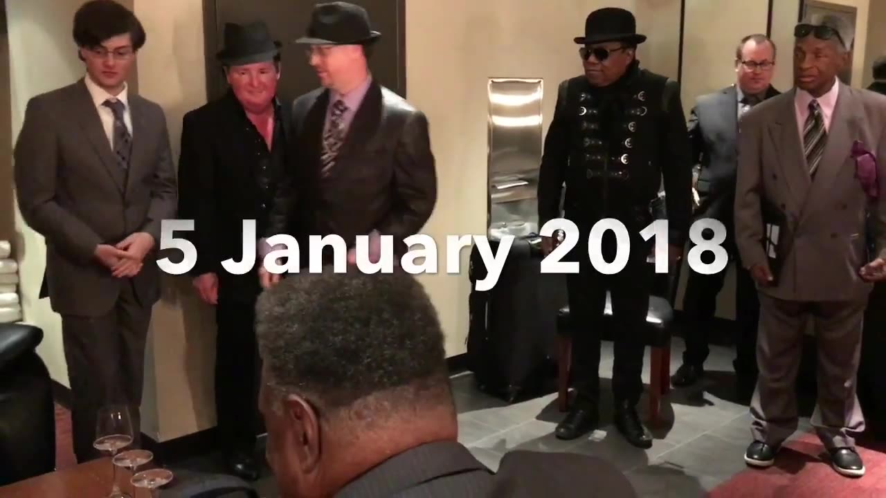 Meeting Tito Jackson & the B.B. King Blues Band.