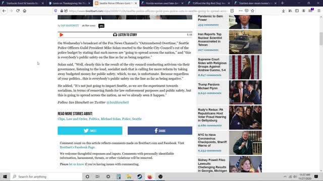 Defund Goes Wrong, Starbucks Hates Christians, and Thanksgiving for Now