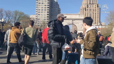 420 New York City Washington Square Park National Weed Pot Marijuana Ganja Cannabis Day
