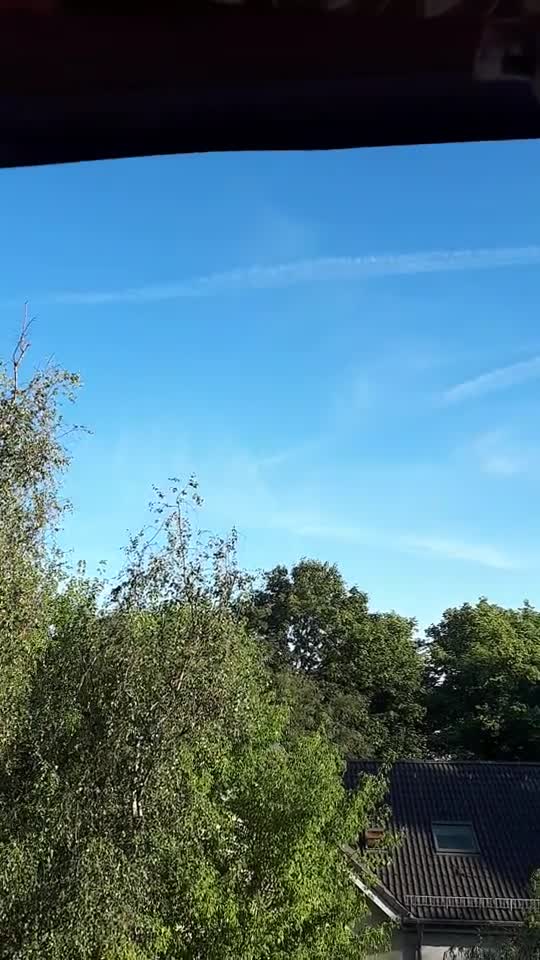 Himmel in Berlin am 24.07.2022 um 18:47 Uhr