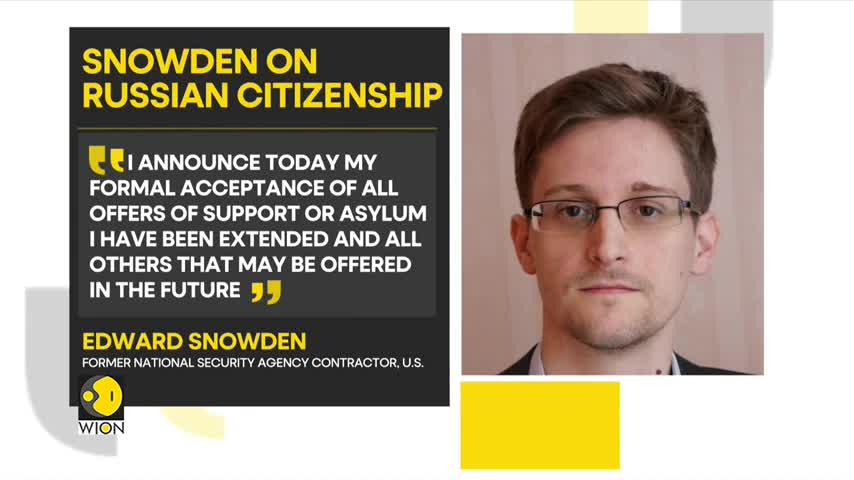 President Putin grants Russian citizenship to US whistleblower Edward Snowden | World News