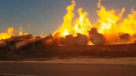 BREAKING! Oklaunion, Texas: Multiple agencies are responding to a Train derailment Fire.