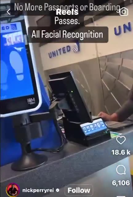 Facial Recognition in Houston, Texas, No Passport or Boarding Pass Needed, What?