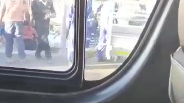 Motorists loot crashed delivery van