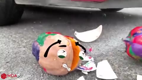 Experiment Car vs Jelly, Toothpaste, Coca Cola Crushing Crunchy & Soft Things By Car