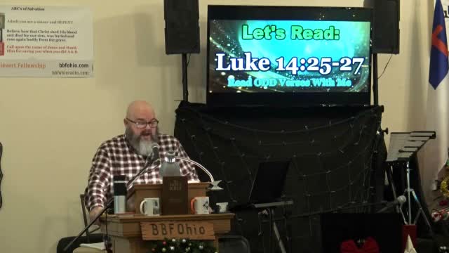 252 The Christian Becomes A Disciple (Luke 14:25-35) 1 of 2