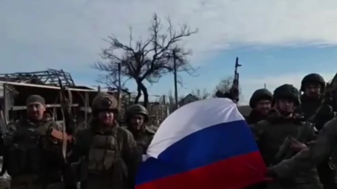 Russian Soldiers Liberated The Village Of Lastochkino