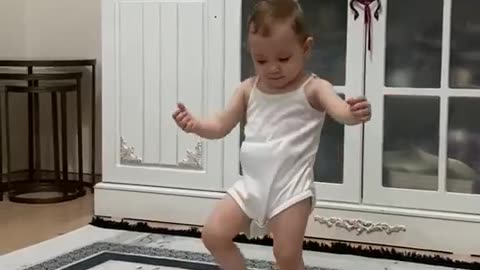 Cute baby dance