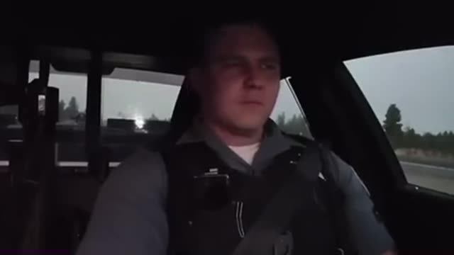 Cop takes a stand