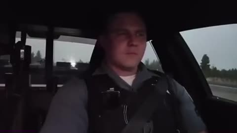 Cop takes a stand