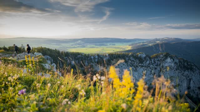 Beautiful Nature View From The Mountain