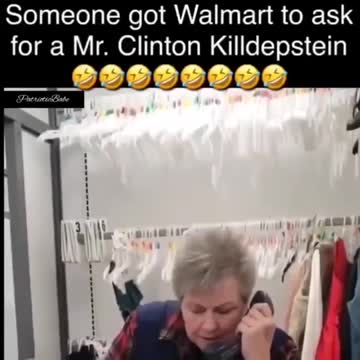 Walmart pages Mr.. Clinton Killdepstein