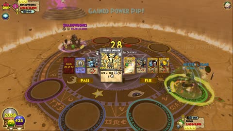 Wizard101 Shadowbones Battle in East Time Dunes of Mirage (Sands of Time)