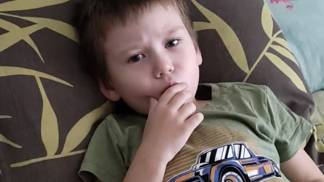 The child is outraged