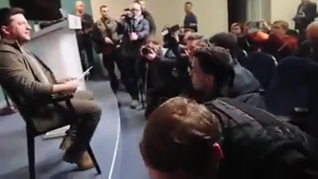 ukraine president volodymyr zelensky Briefing