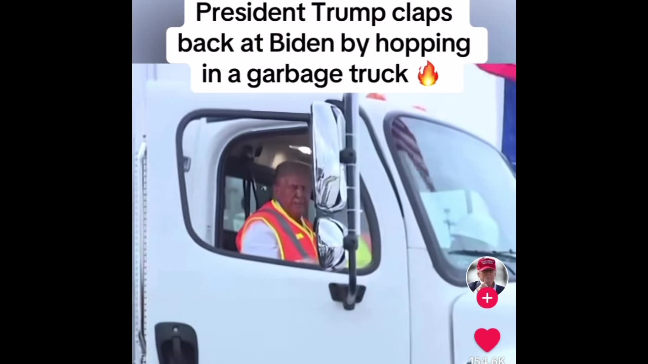 Must See: Trump Works As A Garbage Man