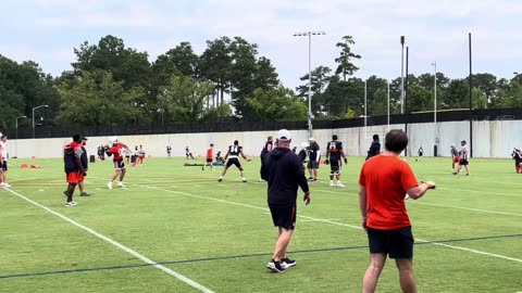 Auburn QBs go through Day 1 of preseason camp