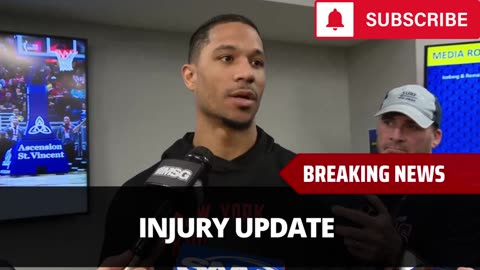 Big Josh Hart And OG Anunoby Injury Update