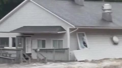 Flooding Oxford, CT this evening