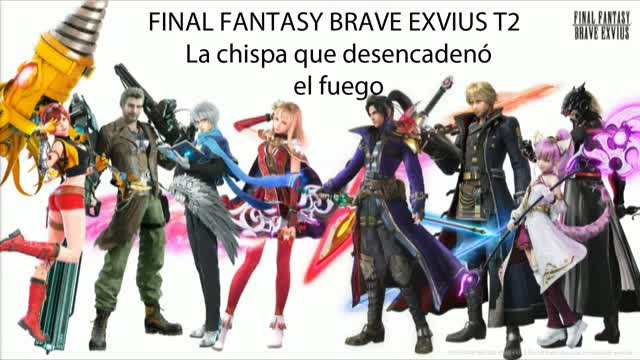 FF Brave Exvius Evento Historia Rain La chispa que desencadeno el fuego (Sin gameplay)