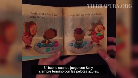 Macabro mensaje sexual en un libro de cuentos para niños