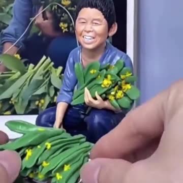 When you build a baby out of plasticine