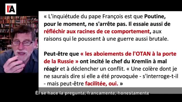 LES MÉDIAS IMPOSENT LEUR LOI, MÊME LE PAPE QUI NE SUIT PAS LE NARRATIF EST STRIKÉ !!!