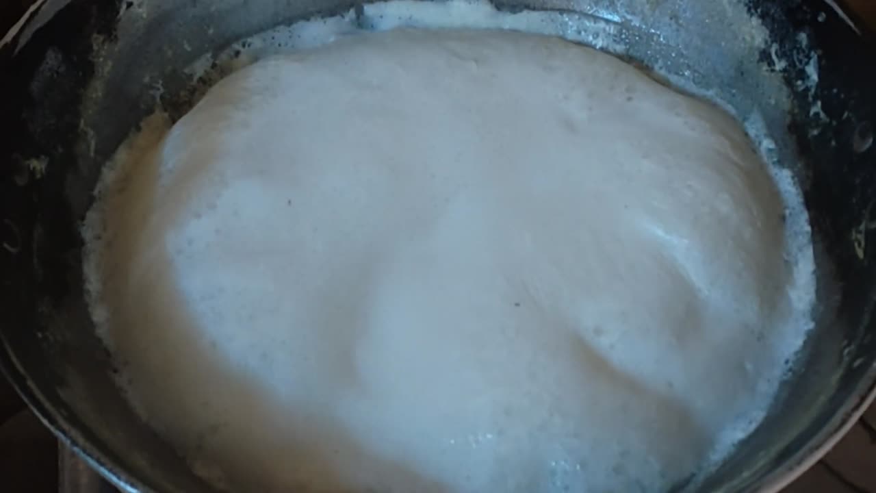 Milk evaporation experimental