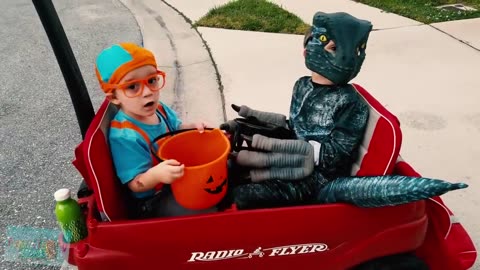 BLIPPI AND CHUCKY TRICK OR TREAT