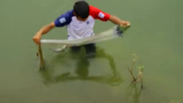 wow Amazing Fishing - Cambodia Traditional fishing - How to Catches Fish (Part 135)