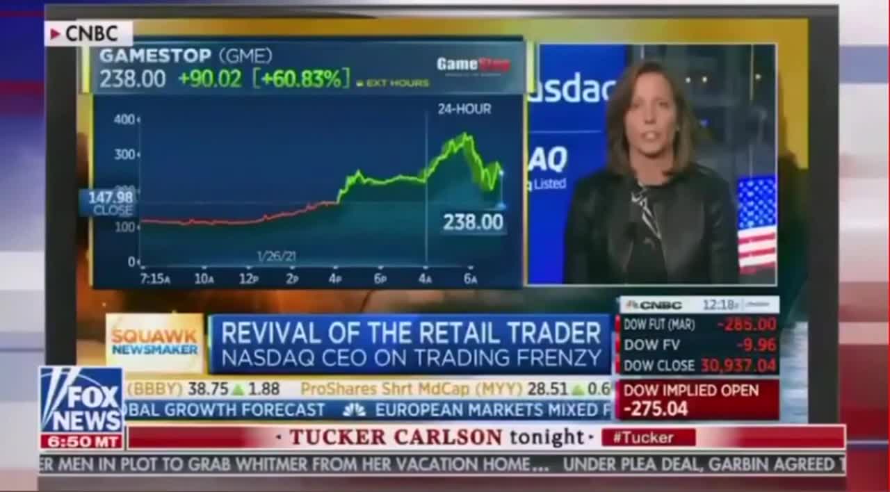 Tucker Comments on the Battle of GameStop