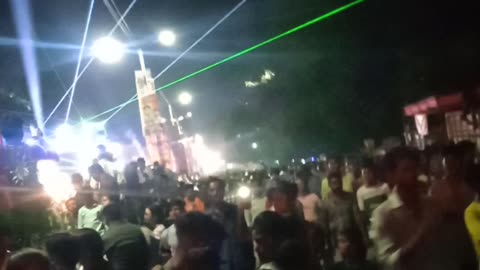 Indian Festival Celebration Night view Shiv Dola Khargone Madhya Pradesh prasidh Shiv Dola