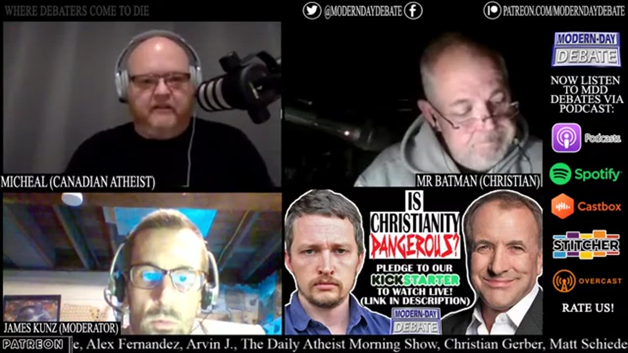 DEBATE_ Christian Ethics Vs Secular Ethics _ Canadian Atheist Vs MrBatman