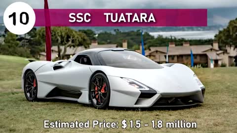 expensive cars top 10