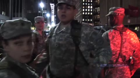 National Guard Walks Up To Alex Jones & Says Get The Camera Out Of My Face - 2007