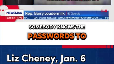 Liz Cheney~Jan. 6 Committee Hid Trump Evidence