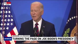 Biden screams and points his finger following awkward gaffe