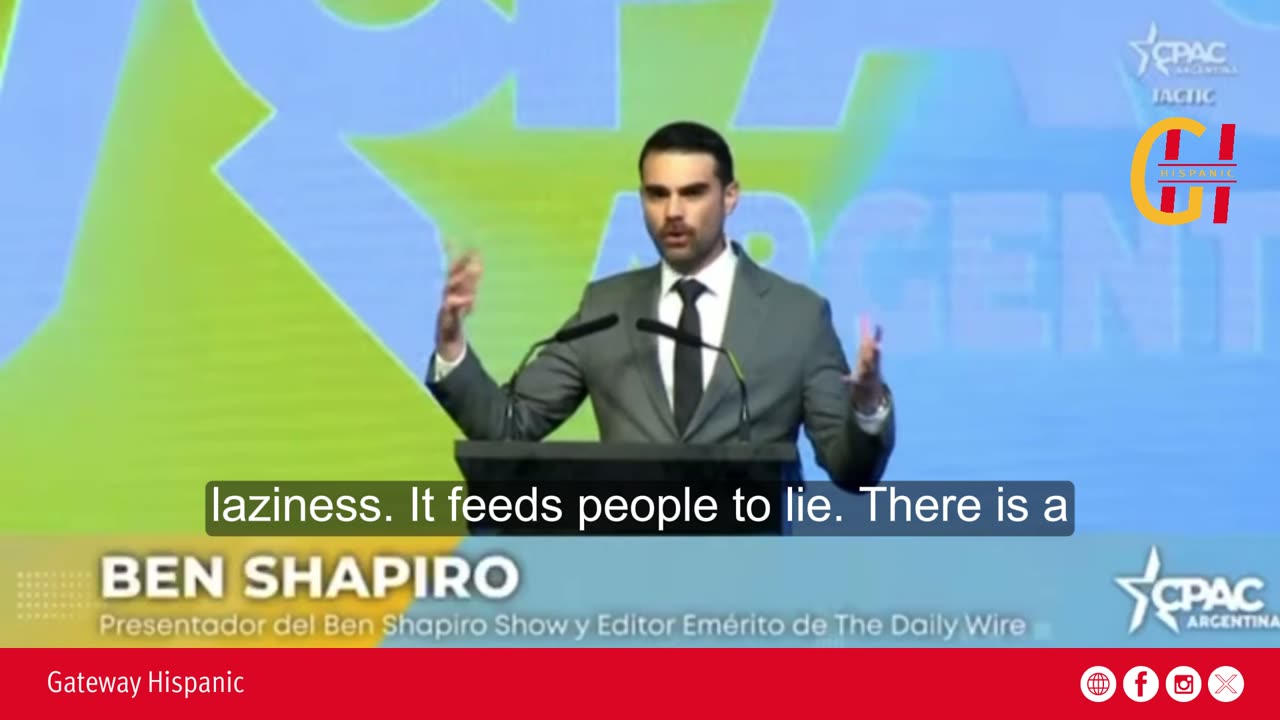Ben Shapiro, CPAC Argentina