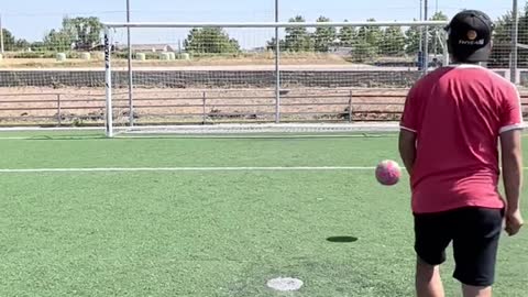 -Crossbar soccer football paellero