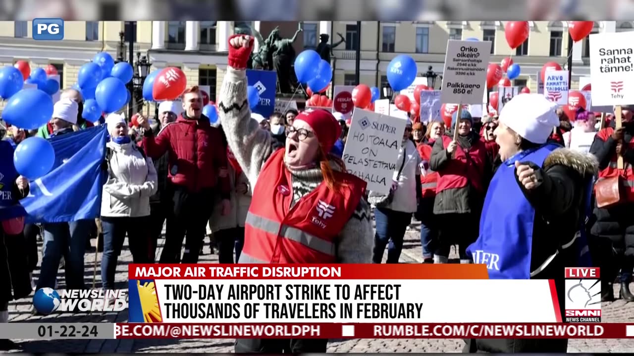 Two-day airport strike to affect thousands of travelers in February